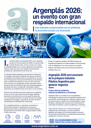 Argenpl�s 2026 un evento con gran respaldo internacional