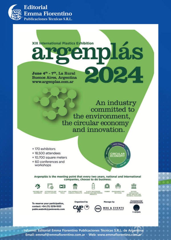 Argenplas 2024: An industry committed to the environment the circular economy and innovation.